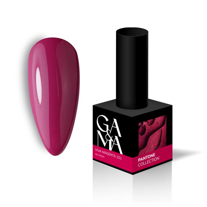 GA&MA. Gel polish #151 Viva Magenta, 10 ml, Gellack #1