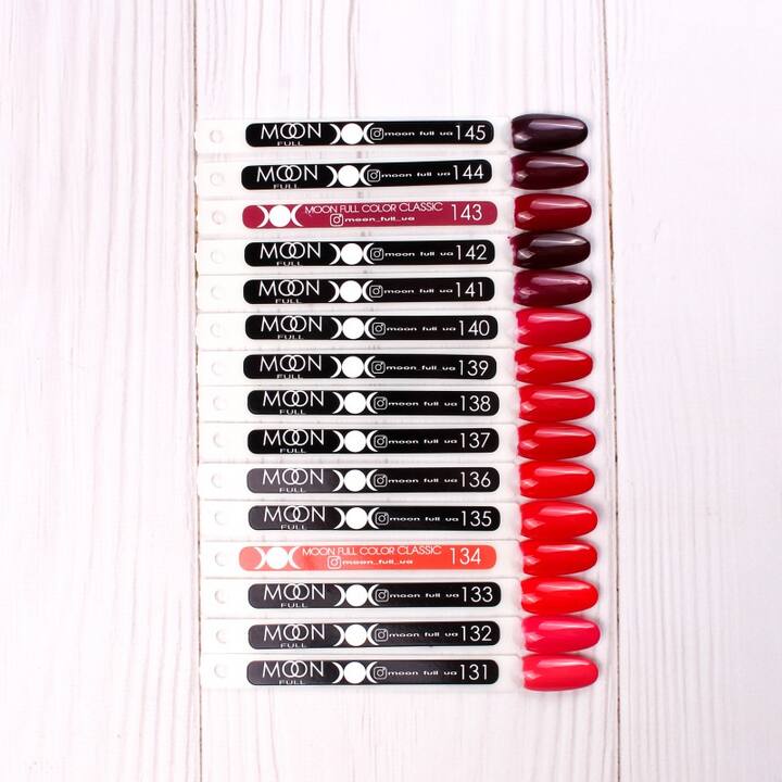 MOON FULL. Gel Polish, #142, 8 ml. Gel polish, burgund #2