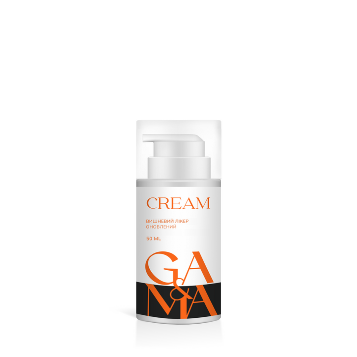 GA&MA. Ultra-moisturizing cream with urea, CHERRY LIQUEUR, 50 ml, Крем ультразволожуючий із сечовиною, Вишневий лікер #1