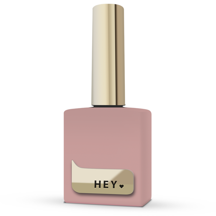 HEYLOVE. BB Top coat, Bakery Brown, 15 ml,  темно-бежевий топ без липкого шару #1