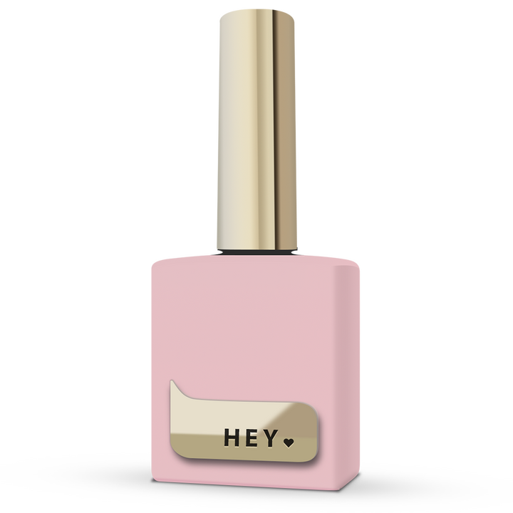 HEYLOVE. BB Top coat, Melted Milk, 15 ml, пильно-рожевий топ без липкого шару #1