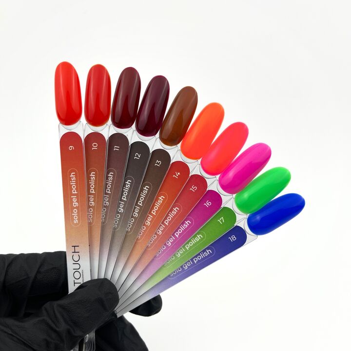 TOUCH. Solo Gel Polish #13, 9 ml, Single-phase gel polishes, однофазний гель-лак #4