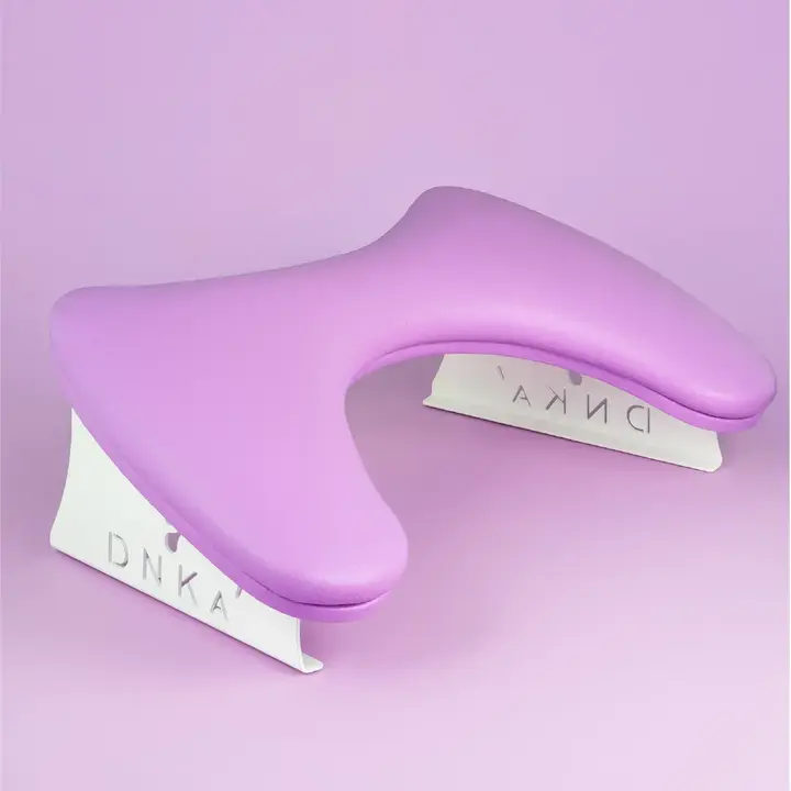 DNKa'. Anatomical Armrest for Manicure. Підлокітник для манікюру, фіолетовий #1