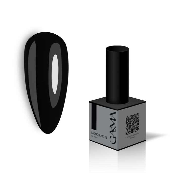 GÉMELY (ex GA&MA). Single-phase Gel Polish, Mono Lac, #021, 6 ml. Gel polish monophasé, "Mono Lac" #2