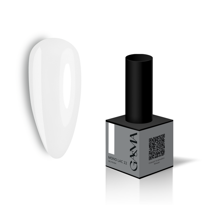 GÉMELY (ex GA&MA). Single-phase Gel Polish, Mono Lac, #022, 6 ml. Однофазний гель лак, "Моно лак" #2