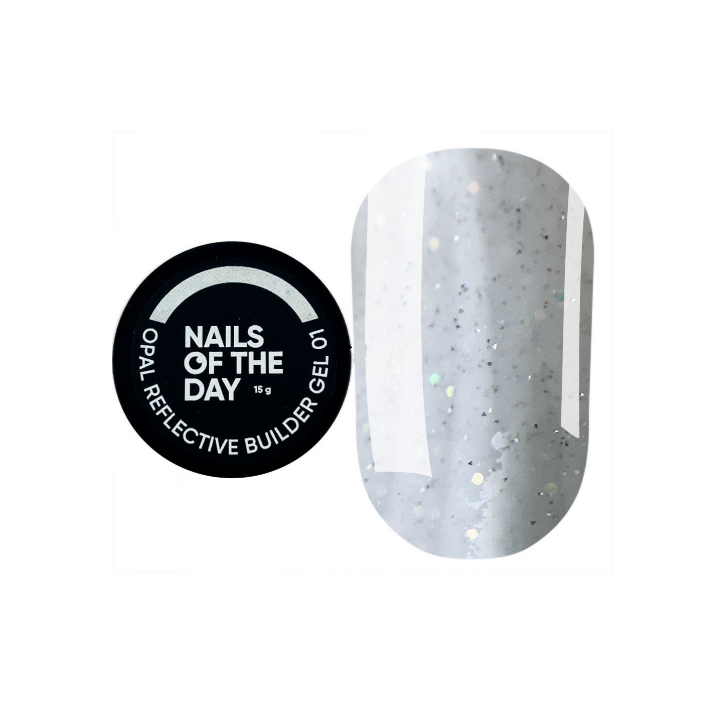 NOTD. Opal Reflective builder gel 01, 15 ml #1