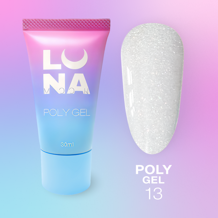 LUNAmoon. Polygel #13, 30 ml, полигель #2