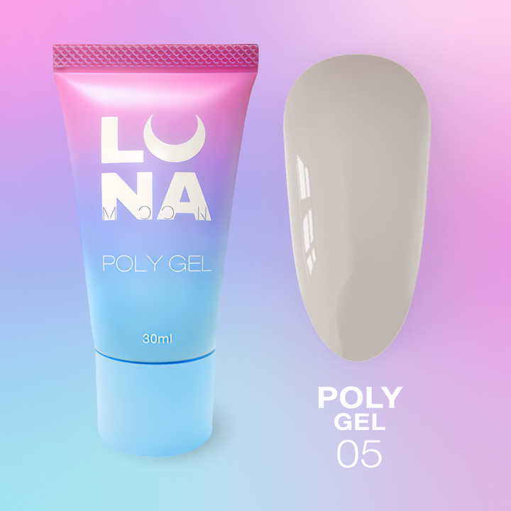 LUNAmoon. Polygel #05, 30 ml, полигель #2