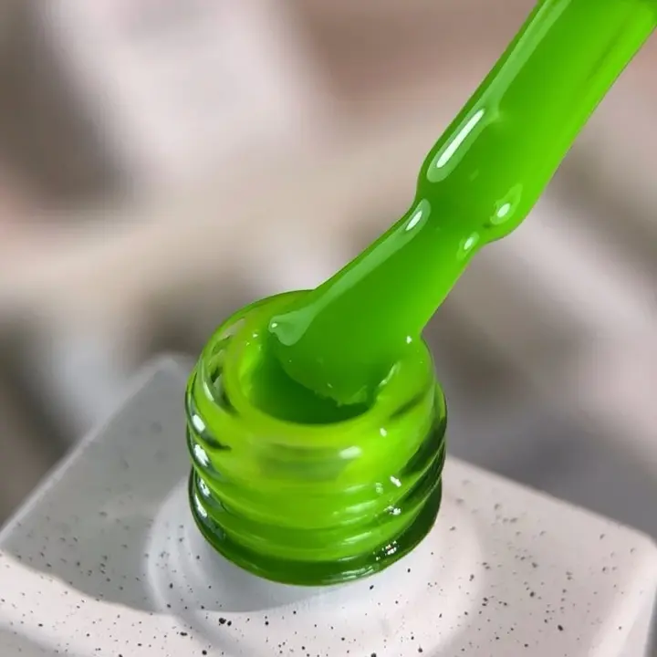 NOTD. Gel Polish, Kiwi, #247, 10 ml. Гель-лак, неоново-зелений #3