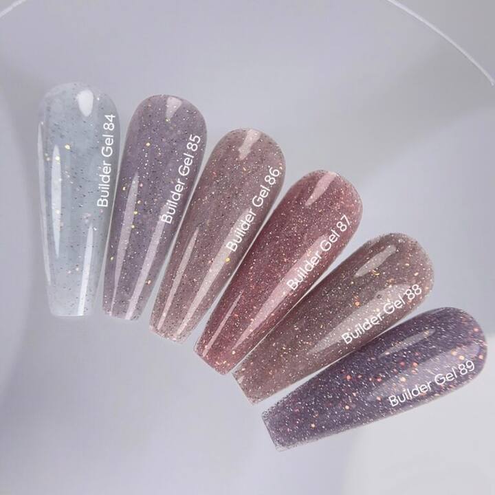 NOTD. Builder Gel, #85, 15 ml. Aufbaugel, rosa-milchig reflektierend #3