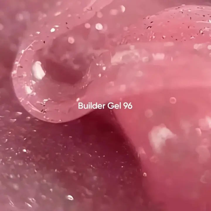 NOTD. Builder Gel, #96, 15 ml. Builder gel, rose réfléchissant #2