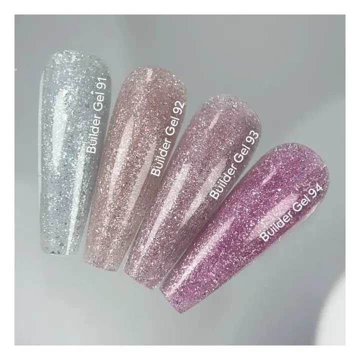 NOTD. Builder Gel, #94, 15 ml. Builder gel, rosa freddo riflettente #3