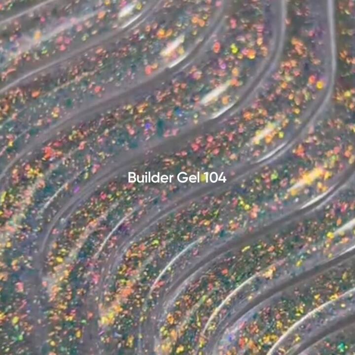 NOTD. Builder Gel, #104, 15 ml. Gel de construcción con copos de yuca, transparente #2