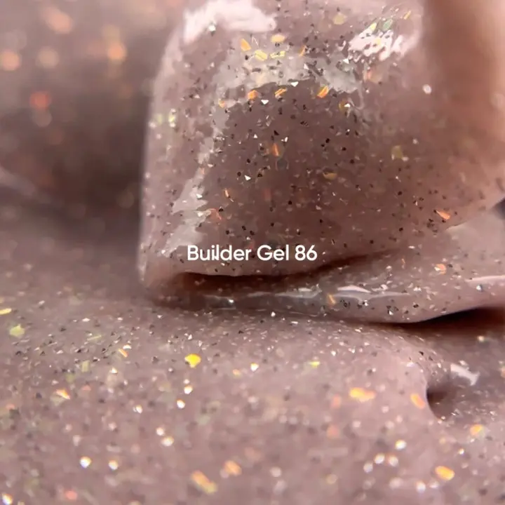 NOTD. Builder Gel, #86, 15 ml. Builder gel, nude reflectante #2