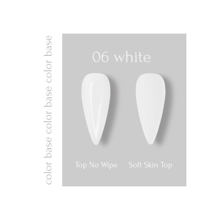 ADORE. Color Base, №06, White, 8 ml. Кольорова база #3