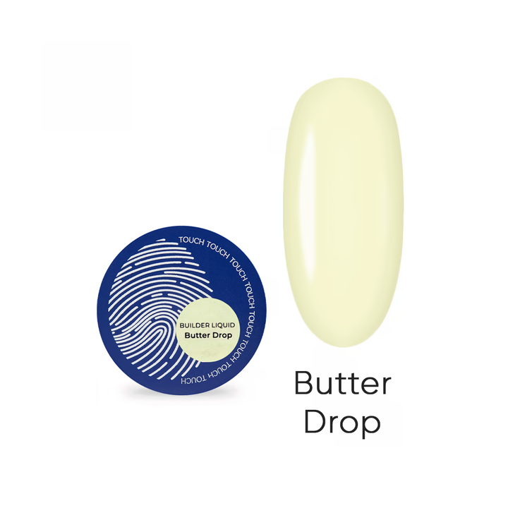 TOUCH. Liquid Builder Gel, #31, Butter Drop, 15 ml, міцний рідкий гель для нарощування #1