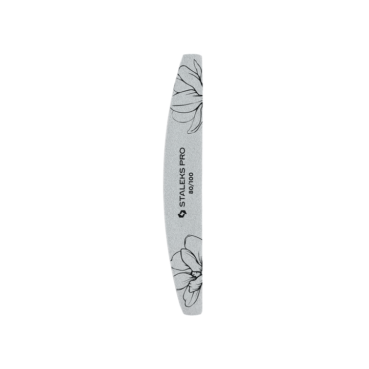 STALEKS. Set 25 pz, Lima "mezzaluna" 80/100 grit, minerale, EXPERT 40 #2