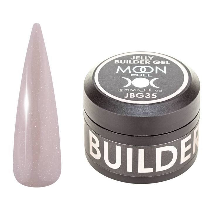 MOON FULL. Jelly builder gel, #35, 30 ml. Gel-Gelee für Verlängerung #1