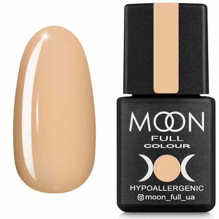 MOON FULL. Gel Polish,  Spring-Summer #611, 8 ml. Gel polish, amarillo arena #1