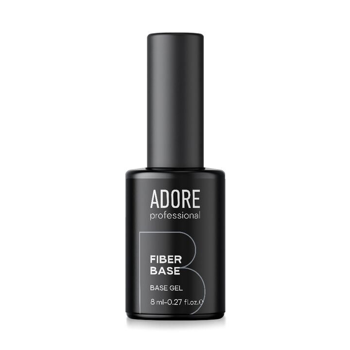 ADORE. Fiber base, clear, 8 ml. Укріплююча база з волокнами #1