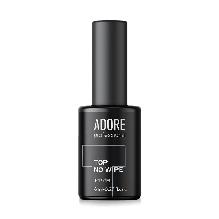 ADORE. No Wipe Top coat, no UV-filters, 8 ml. Топ без липкого шару без УФ-фільтрів #1