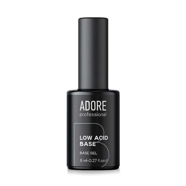 ADORE. Low acid base, clear, 8 ml. Низькокислотна прозора база #1