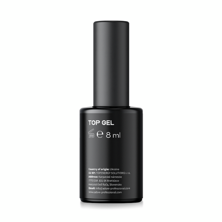 ADORE. Miracle Top coat, №09, Blue yuki, 8 ml. Топ з блакитними пластівцями Юкі #2