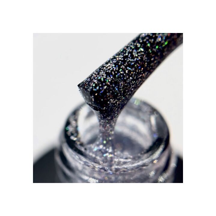 ADORE. Flashlight Top coat, №03, Holographic, 8 ml. Світловідбиваючий топ #3