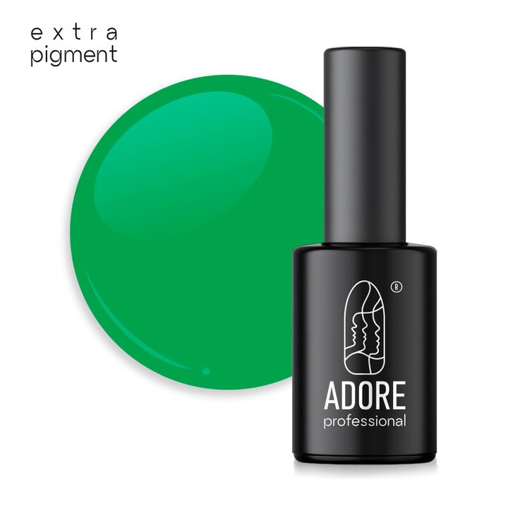 ADORE. Gel Polish, #264, Fern, 8 ml. Гель-лак, зелений луг #1
