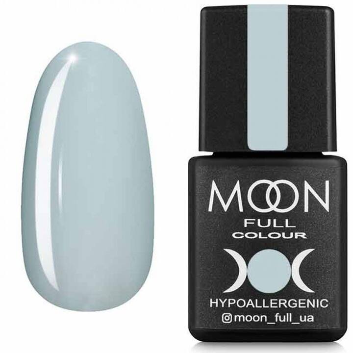 MOON FULL. Gel Polish, Spring-Summer #627, 8 ml. Gel polish, blanc bleuté #1