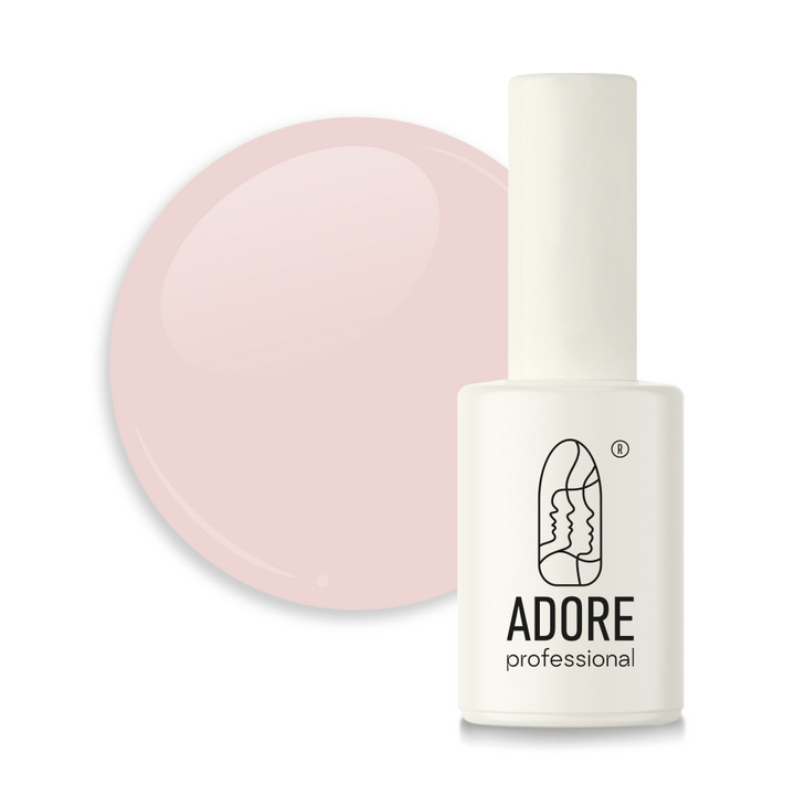 ADORE. French Gel Polish, #F-04, Pink beige, 8 ml. Gel Polish, rosa-beige #1