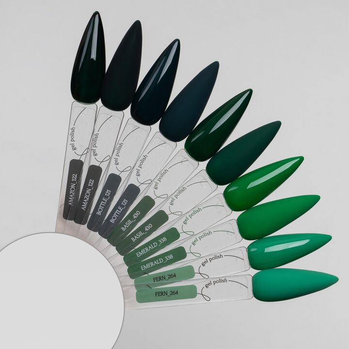ADORE. Gel Polish, #264, Fern, 8 ml. Гель-лак, зелений луг #2