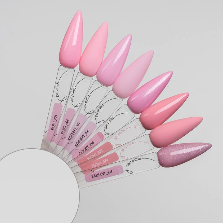 ADORE. Gel Polish, #391, Rosebay, 8 ml. Esmalte en gel, rosa lechoso #2
