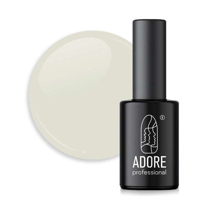 ADORE. Pastel Gel Polish, #P-14, Soft cream, 8 ml. Гель-лак, пастельний кремовий #1