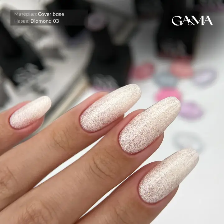 GA&MA. Diamond base #3 Milky, 15 ml, lechosa #4