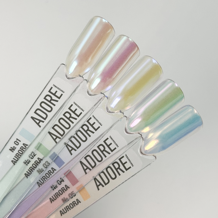 ADORE. Aurora Powder #05, 0.5 g. Втирка-хамелеон, персиково-золота #3