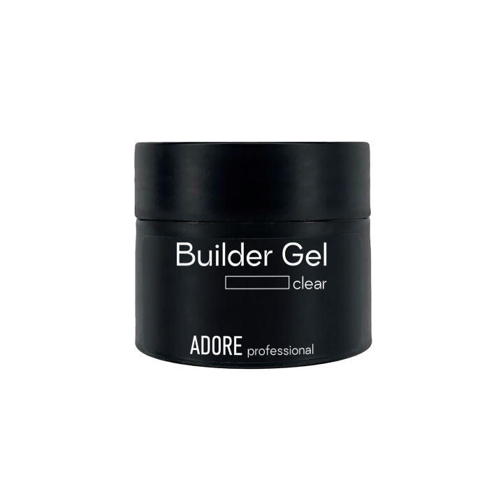 ADORE. Builder Gel, 30 g, Clear. Gel per allungamento, trasparente #1