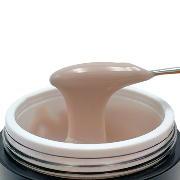 ADORE. One Drop Gel, 30 g, #09, Milk tea. Гель для нарощування, молочно-бежевий #2