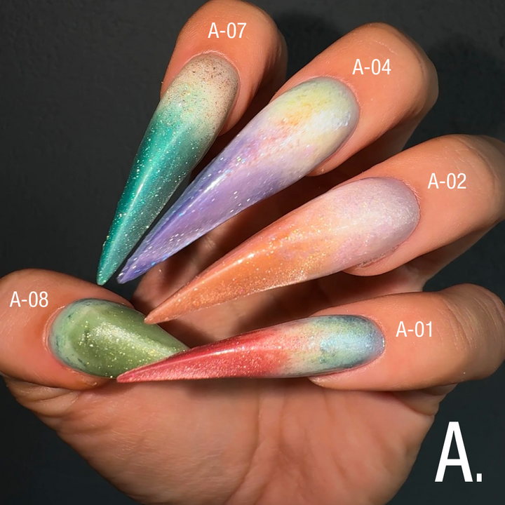 ADORE. Cat's Eye Gel Polish, #A-02, Ritual, 8 ml. Гель-лак скляне "котяче око"-хамелеон, теплий коричневий #5