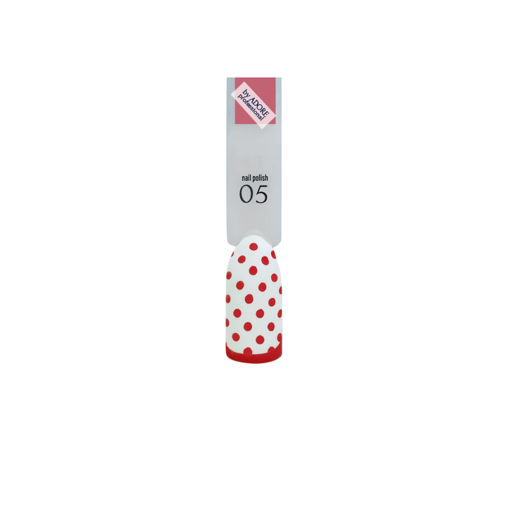ADORE. Stamping nail polish, №5, Poppy, 8 ml. Лак для стемпінгу, червоний #2