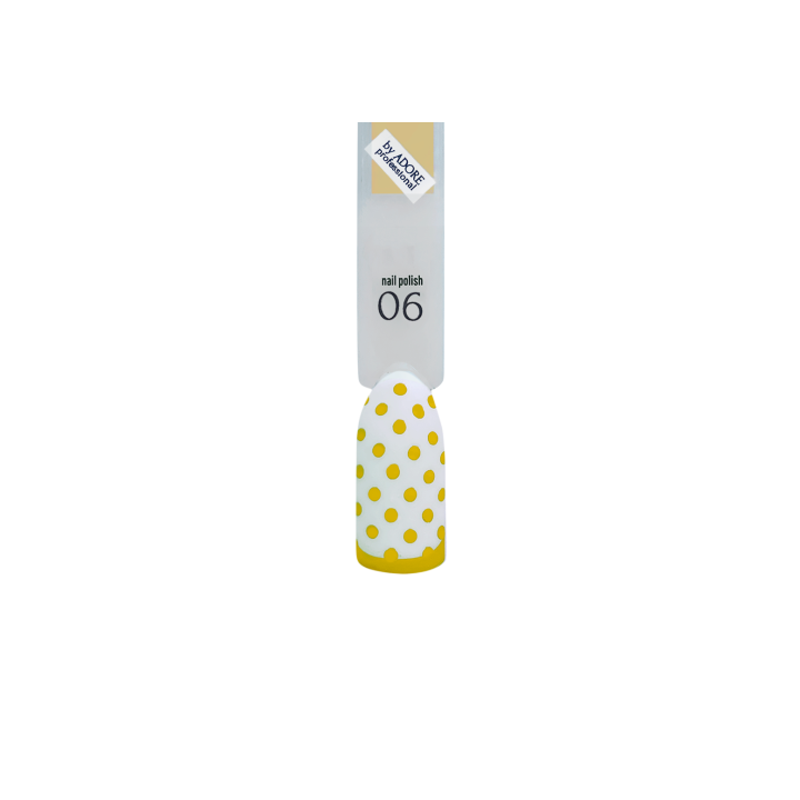 ADORE. Stamping nail polish, №6, Lemon, 8 ml. Лак для стемпінгу, жовтий #2