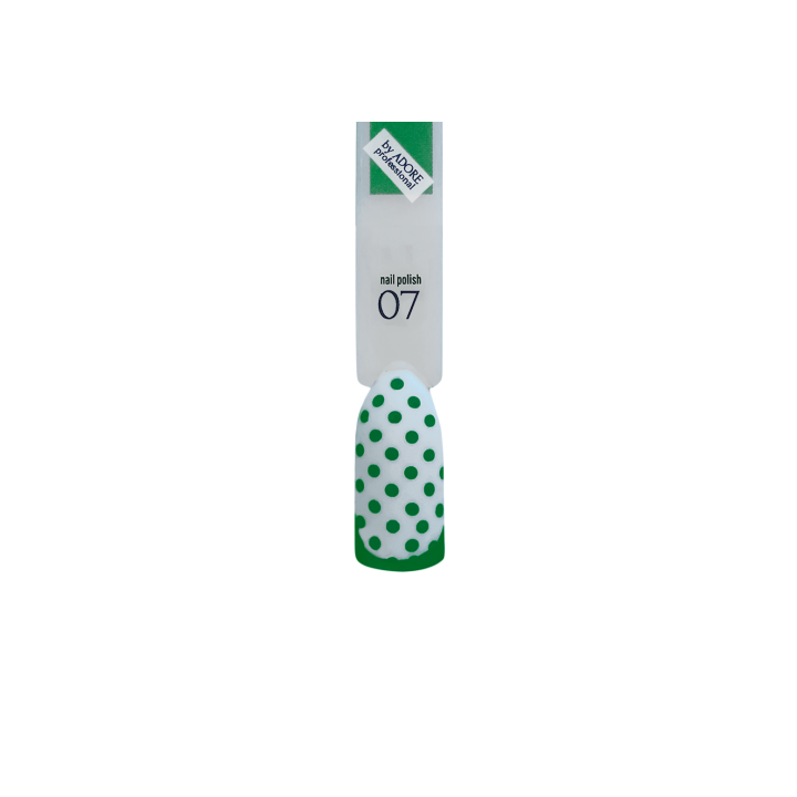 ADORE. Stamping nail polish, №7, Greens, 8 ml. Лак для стемпінгу, зелений #2