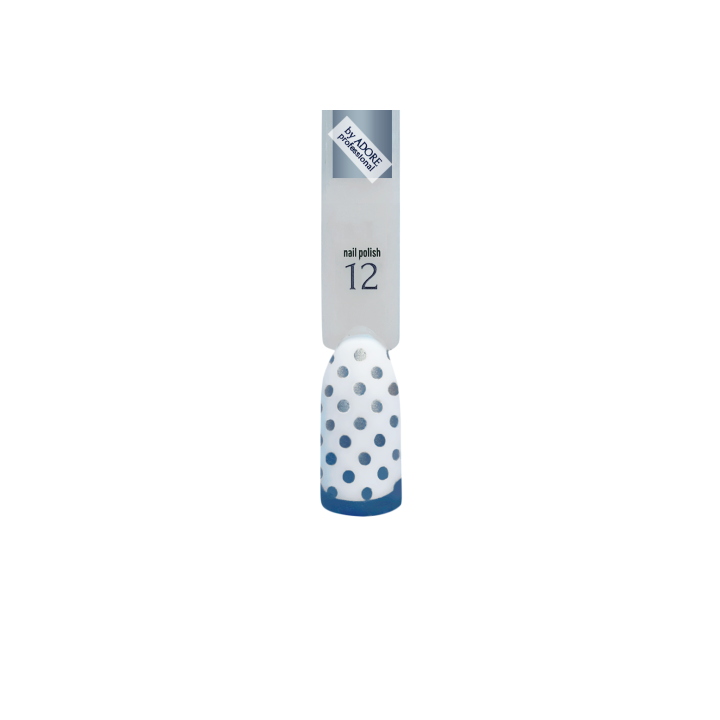 ADORE. Stamping nail polish, №12, Azure, 8 ml. Лак для стемпінгу, перламутровий блакитний #2