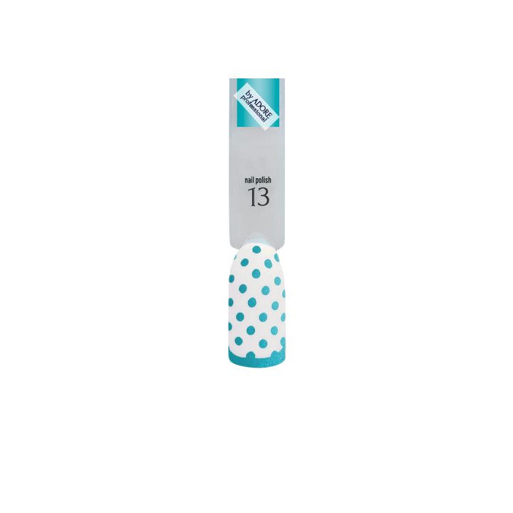 ADORE. Stamping nail polish, №13, Turquoise, 8 ml. Лак для стемпінгу, перламутровий бірюзовий #2