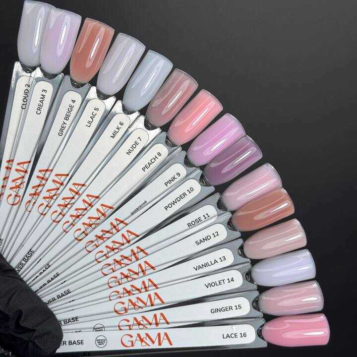 GA&MA. Cover base #3, CREME, 30 ml #8