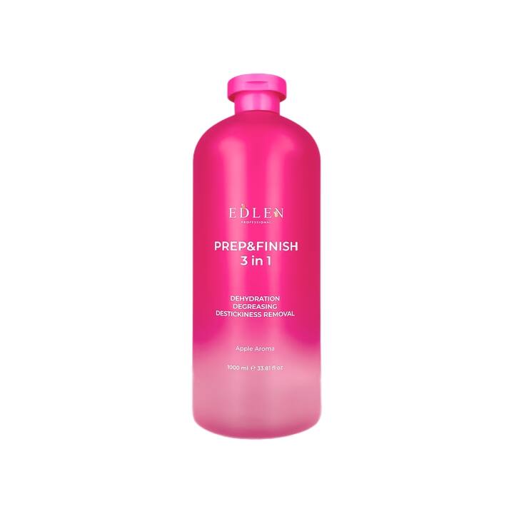 EDLEN. Prep&Finish, Apple, 1000 ml, Знежирювач рожевого кольору з ароматом яблука #1