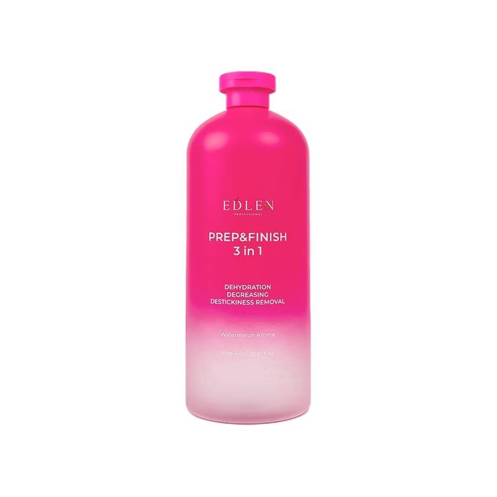 EDLEN. Prep&Finish, Pink Watermelon, 1000 ml, Знежирювач рожевого кольору з ароматом кавуна #1