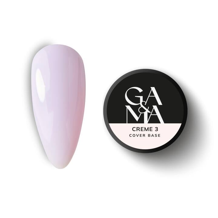 GA&MA. Cover base #3, CREME, 30 ml #1