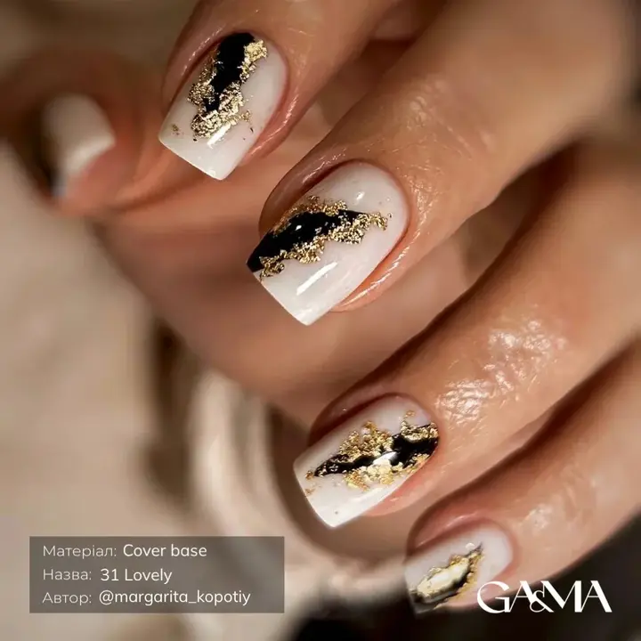 GA&MA. Cover base #30, PRETTY, 15 ml (формула одного шару) #7