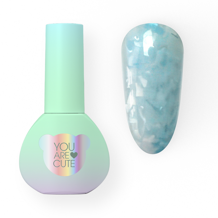 You Are Cute. Cover Base, #20, 5 ml. Camouflage Base mit Blattgold #1